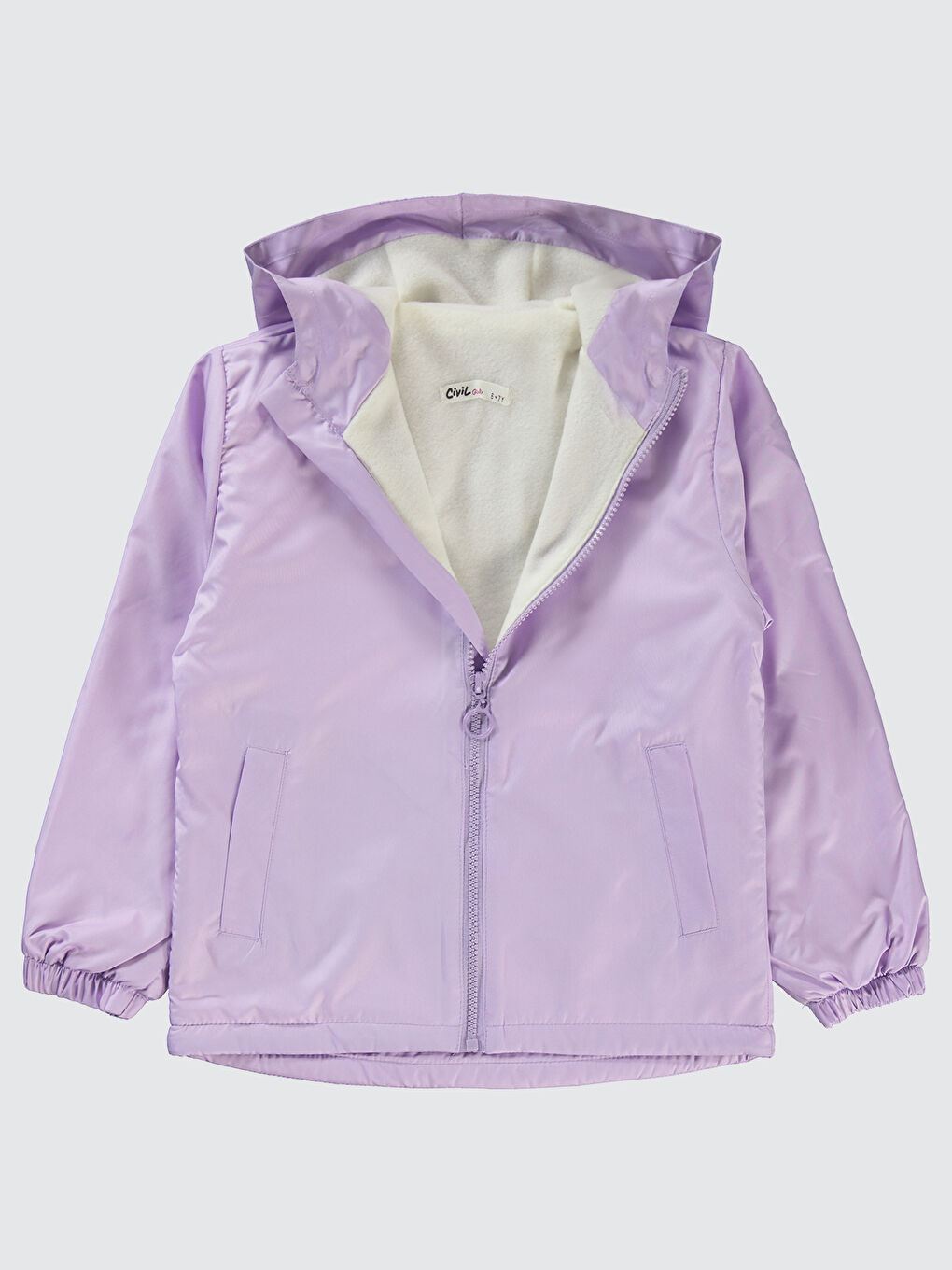 Girls Kız Çocuk Yağmurluk 10-13 Yaş Lila