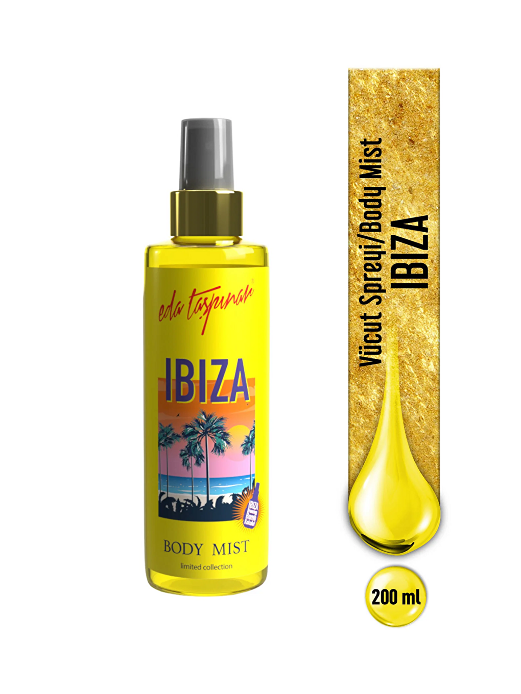 Ibiza Vücut Spreyi - 200ml Egy0016