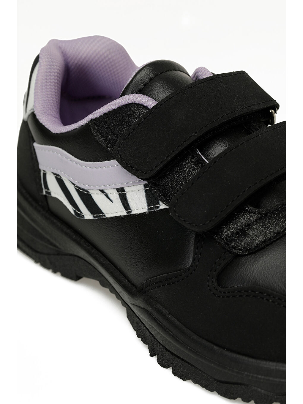 ZERA.F5PR Siyah Kız Çocuk Spor Ayakkabı-6