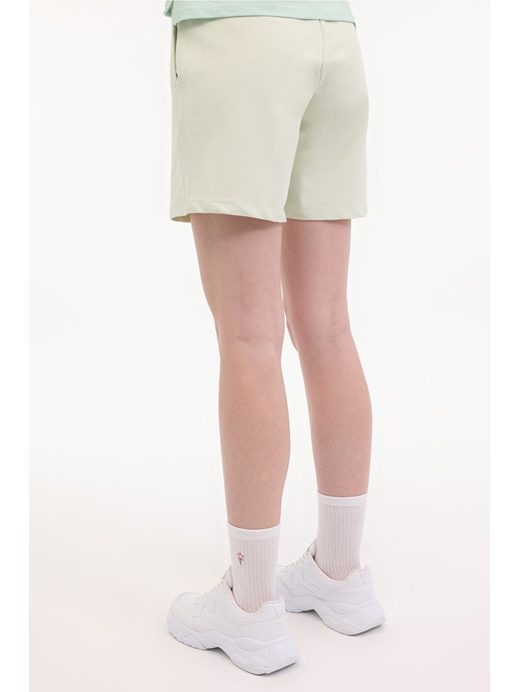 WB BSC 20GC80 5FX Sarı Kadın Şort-1