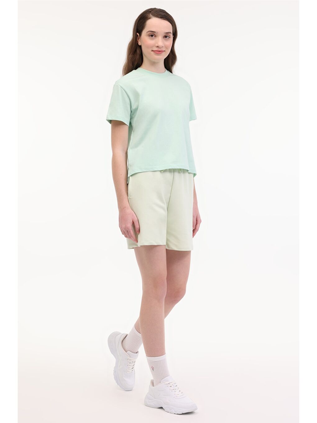 WB BSC 20GC80 5FX Sarı Kadın Şort-2