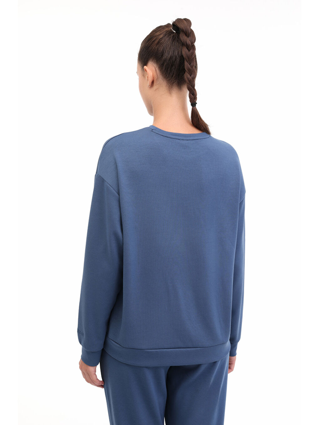 WB 16ALICE-C CK97 5PR Mavi Kadın Sweatshirt-1