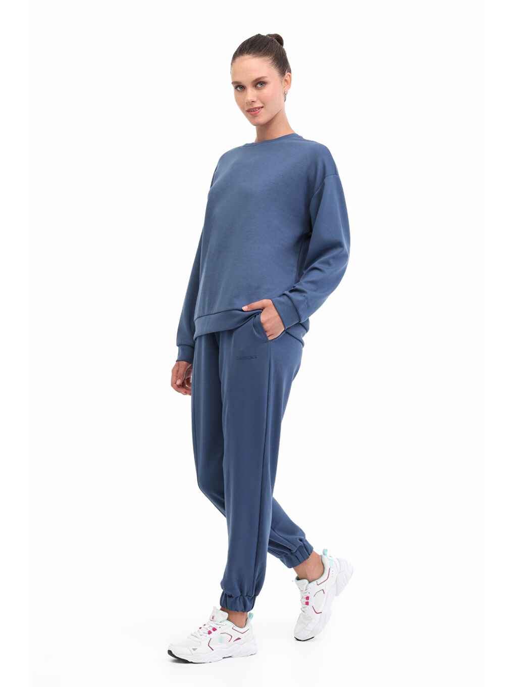 WB 16ALICE-C CK97 5PR Mavi Kadın Sweatshirt-2