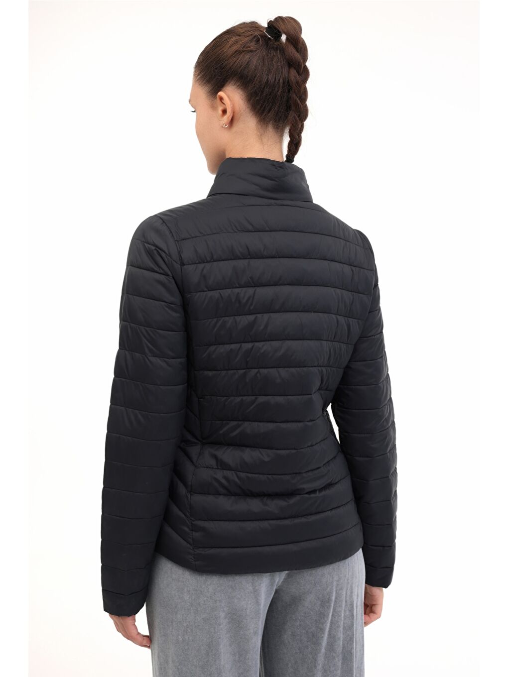 WB PADDED 1SN28 5PR Siyah Kadın Mont-1