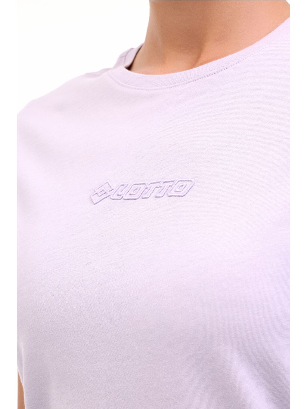 Mor W-KEPY LONG TEE 5FX Açık Lila Kadın Kısa Kol T-Shirt-3