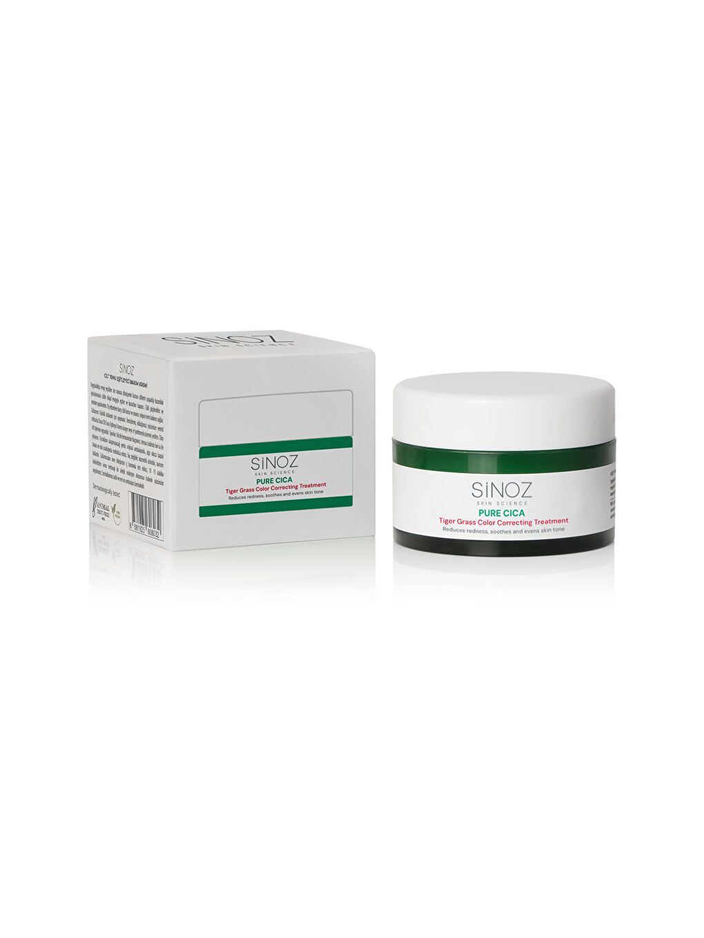 Pure Cica Tiger Grass Ton Eşitleyici Yoğun Onarıcı Yatıştırıcı Kızarıklık Karşıtı Yüz Kremi 15 ML-4