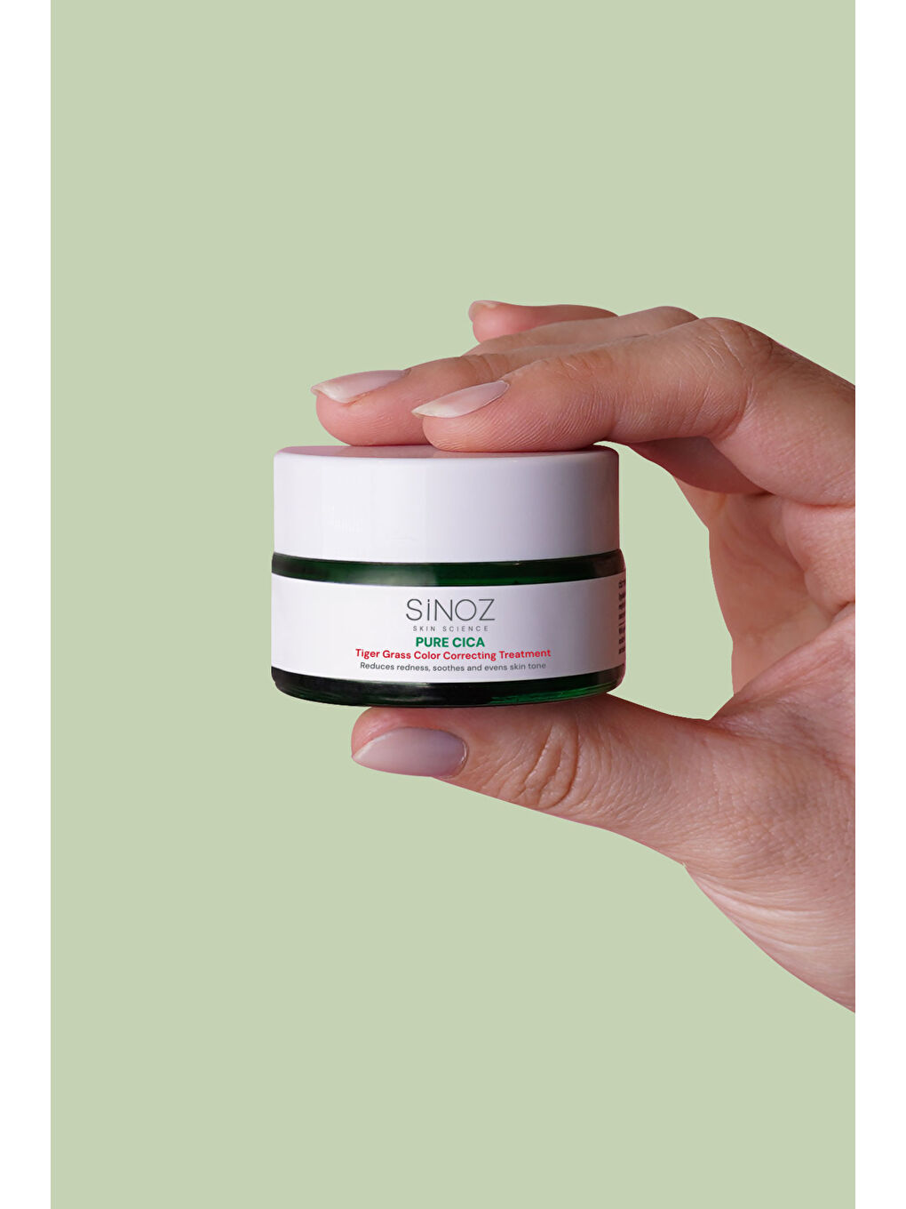 Pure Cica Tiger Grass Ton Eşitleyici Yoğun Onarıcı Yatıştırıcı Kızarıklık Karşıtı Yüz Kremi 15 ML-7