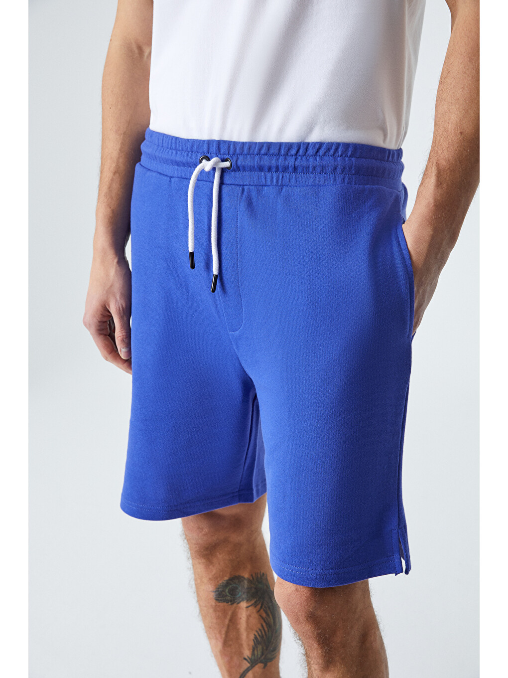 Mavi Erkek Comfort Fit Saks Şort | Bermuda-2