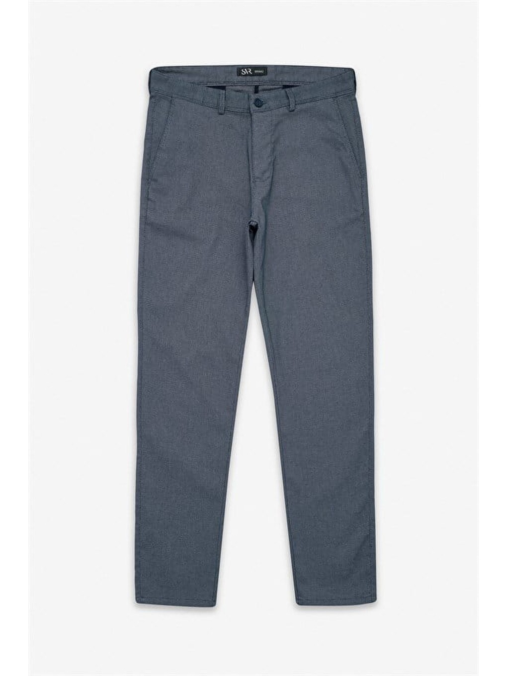 Lacivert Slim Casual Pantolon-4