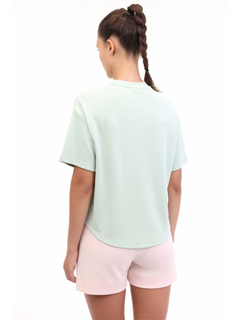 W-EDSUMA TEE 5FX Yeşil Kadın Kısa Kol T-Shirt-1