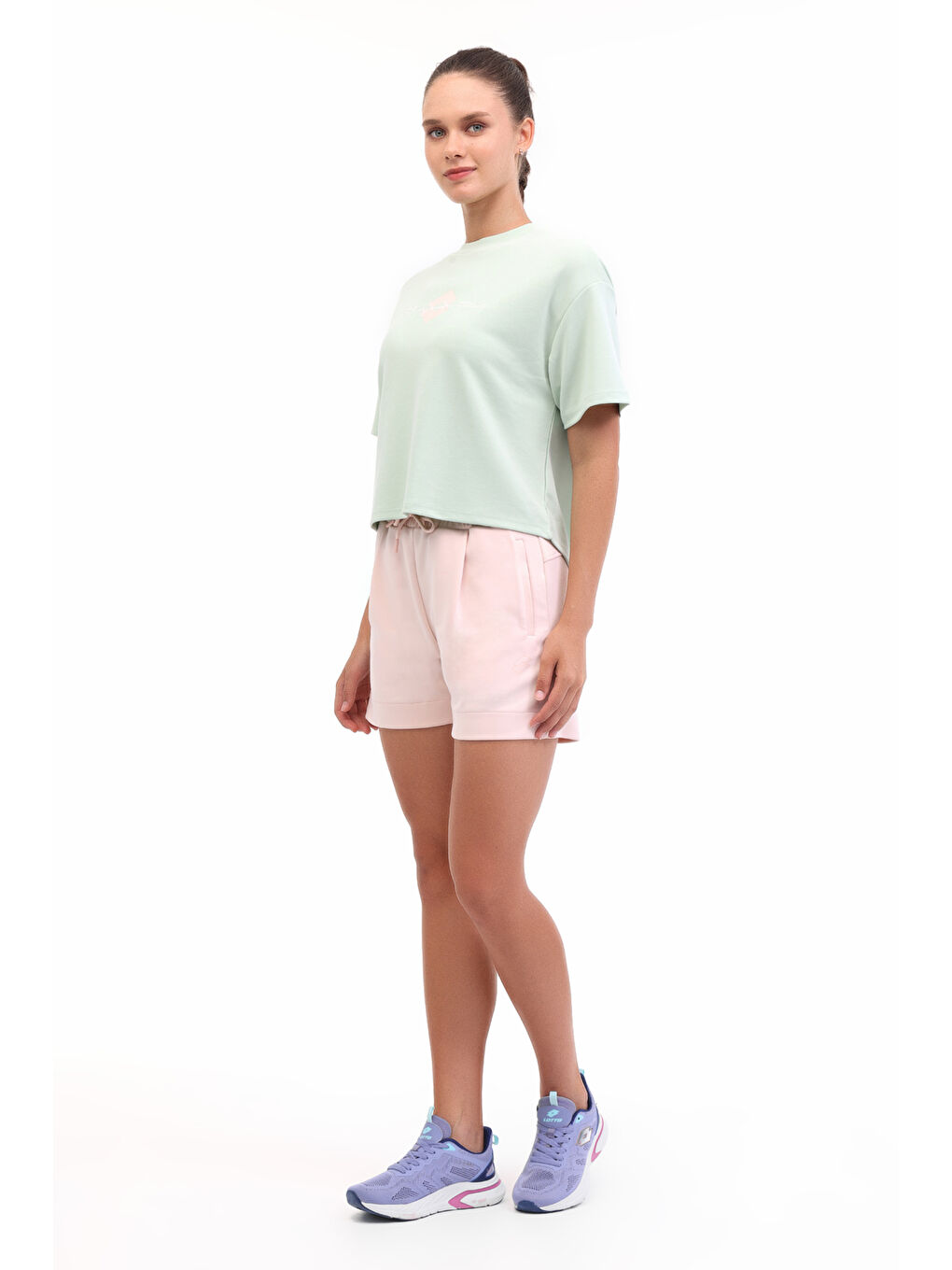 W-EDSUMA TEE 5FX Yeşil Kadın Kısa Kol T-Shirt-2