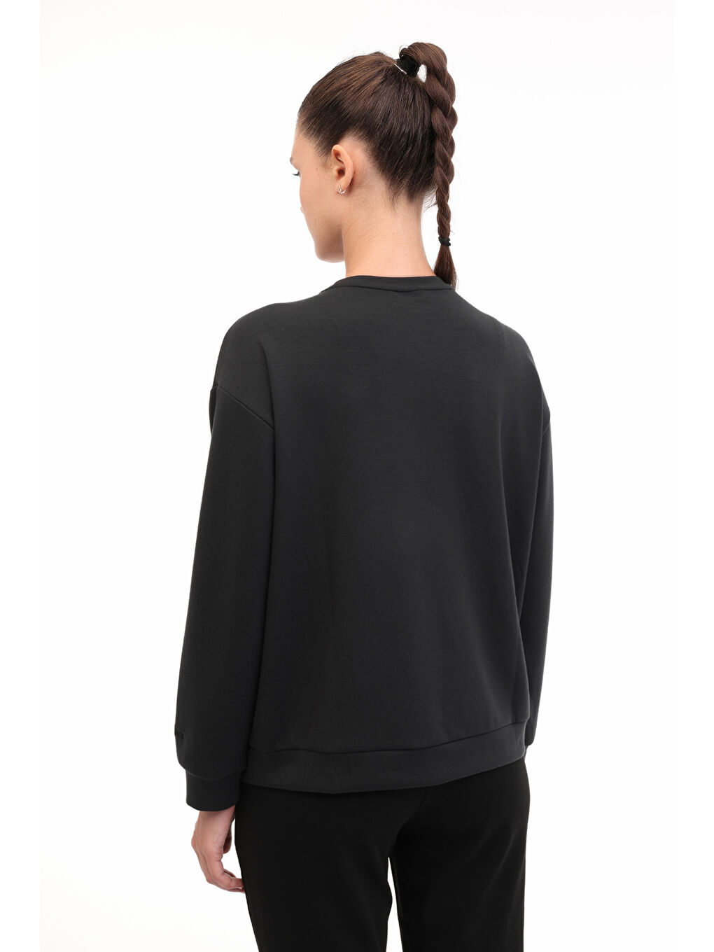 WB 16ALICE-C CK97 5PR Gri Kadın Sweatshirt-1