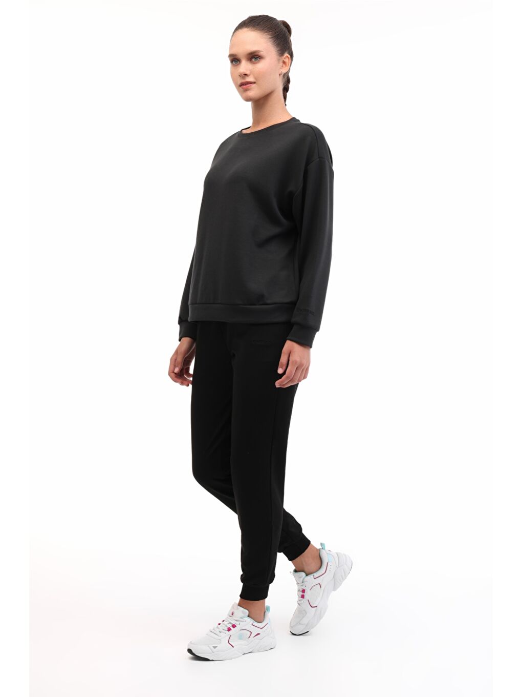 WB JOGGER 22CT133 5PR Siyah Kadın Eşofman Altı-2