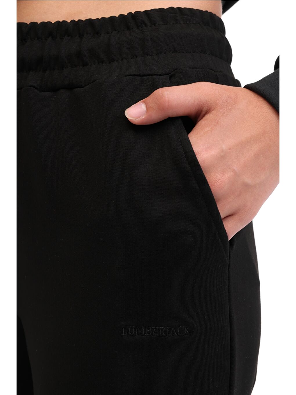 WB JOGGER 22CT133 5PR Siyah Kadın Eşofman Altı-3