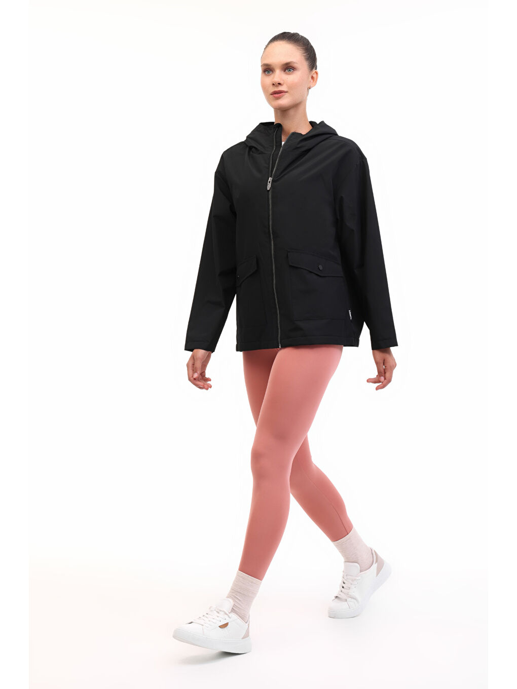 WL EDDY COAT 5PR Siyah Kadın Mont-2