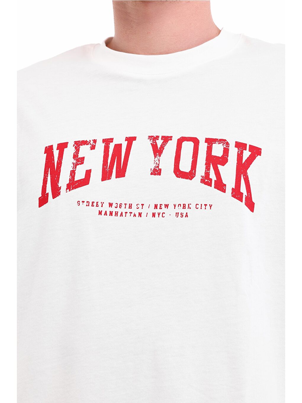 Bej WL  11KAROK BTS809 5PR Ekru Erkek Kısa Kol T-Shirt-3