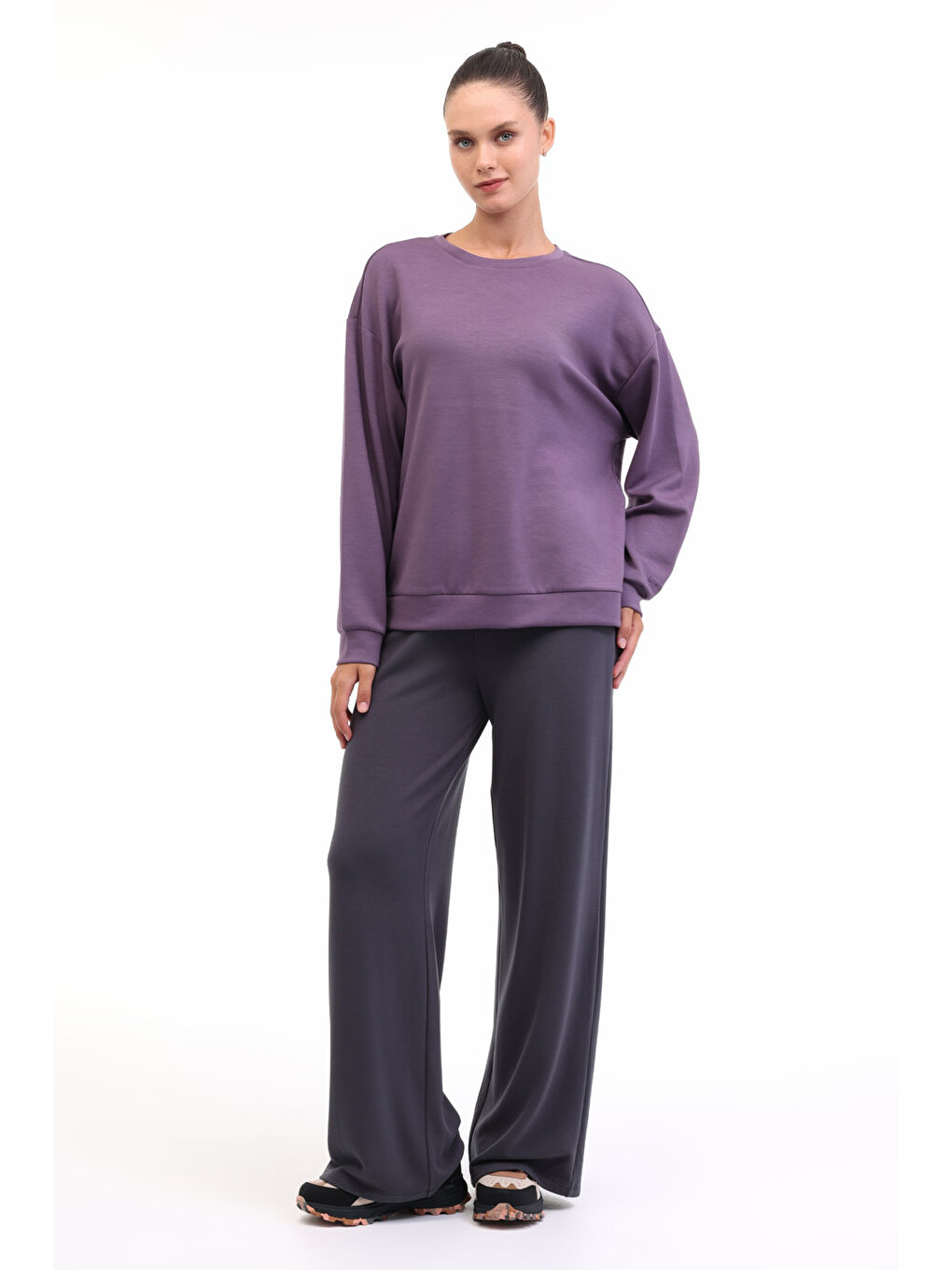 WB 16ALICE-C CK97 5PR Mor Kadın Sweatshirt-2