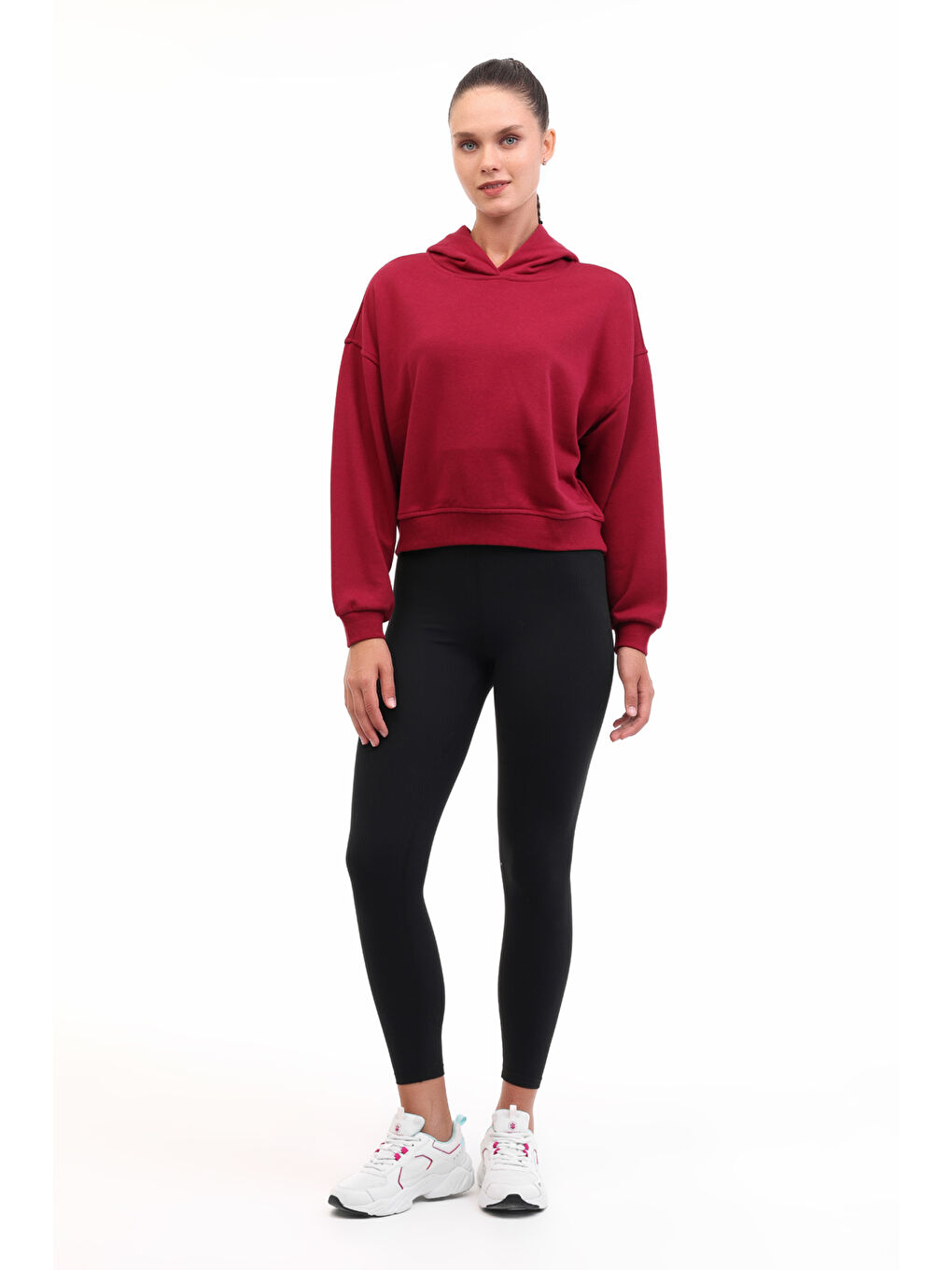 WB 17AMMY-K 5PR Bordo Kadın Sweatshirt-2