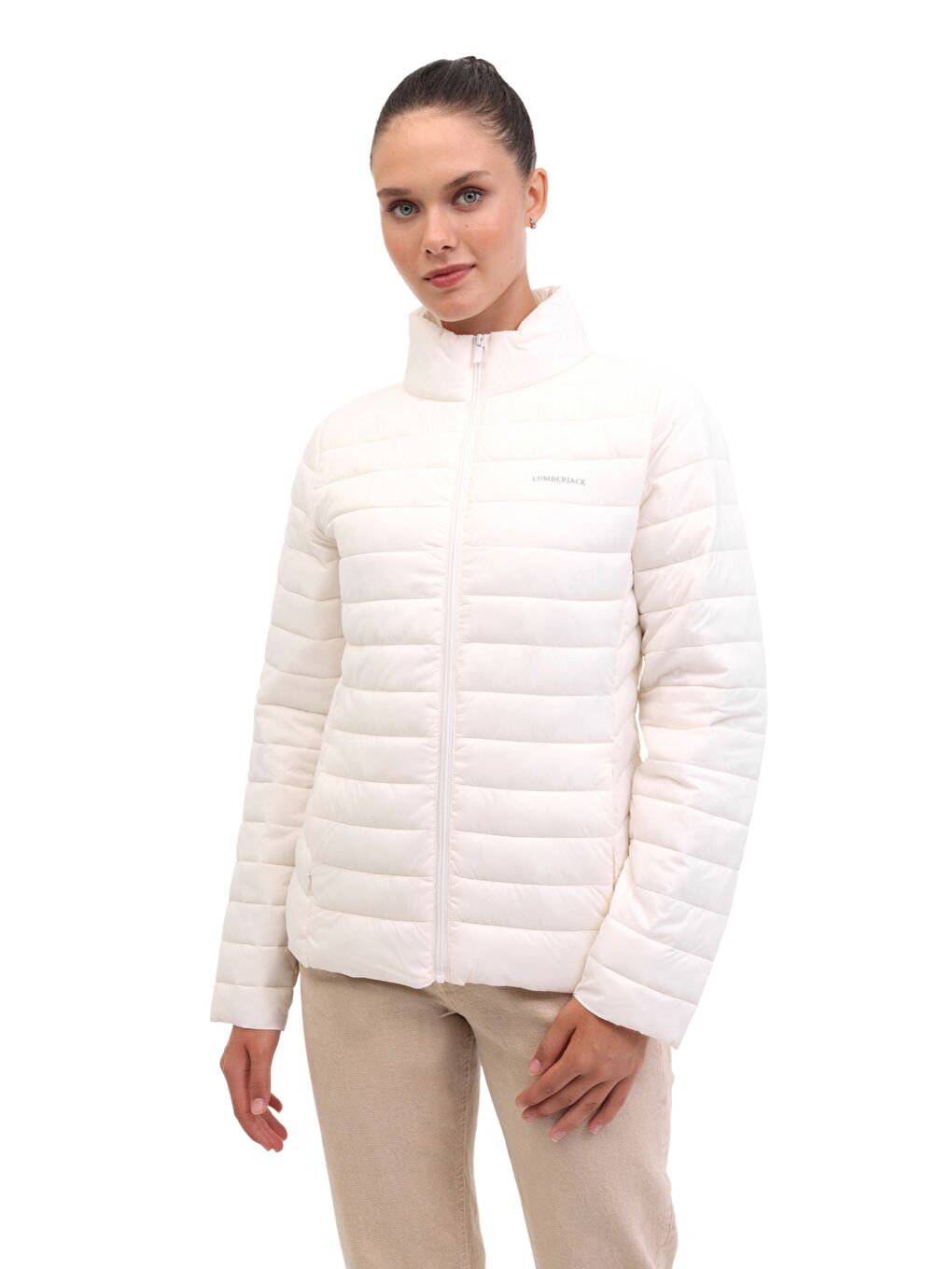 WB PADDED 1SN28 5PR Bej Kadın Mont