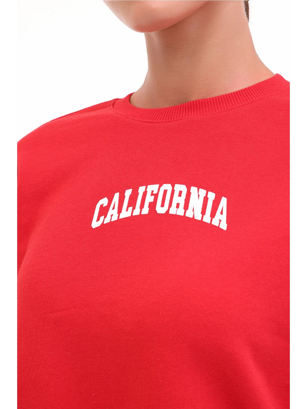 WL 16KUTAN BTS799 5PR Kırmızı Kadın Sweatshirt-3