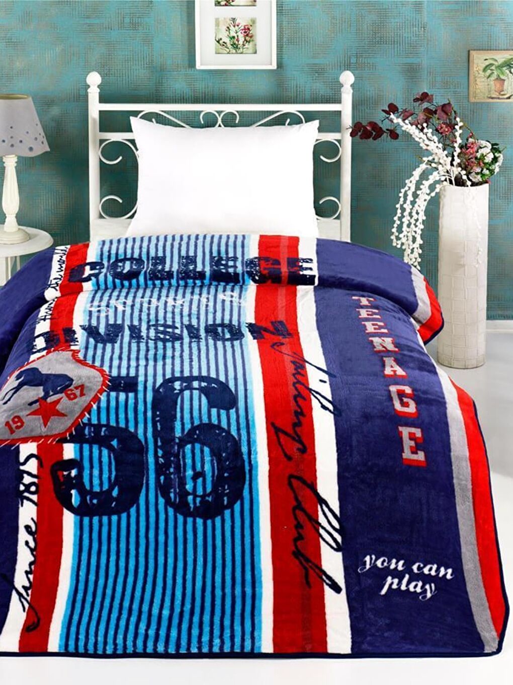 Tek Kişilik  Battaniye Teenage Lacivert