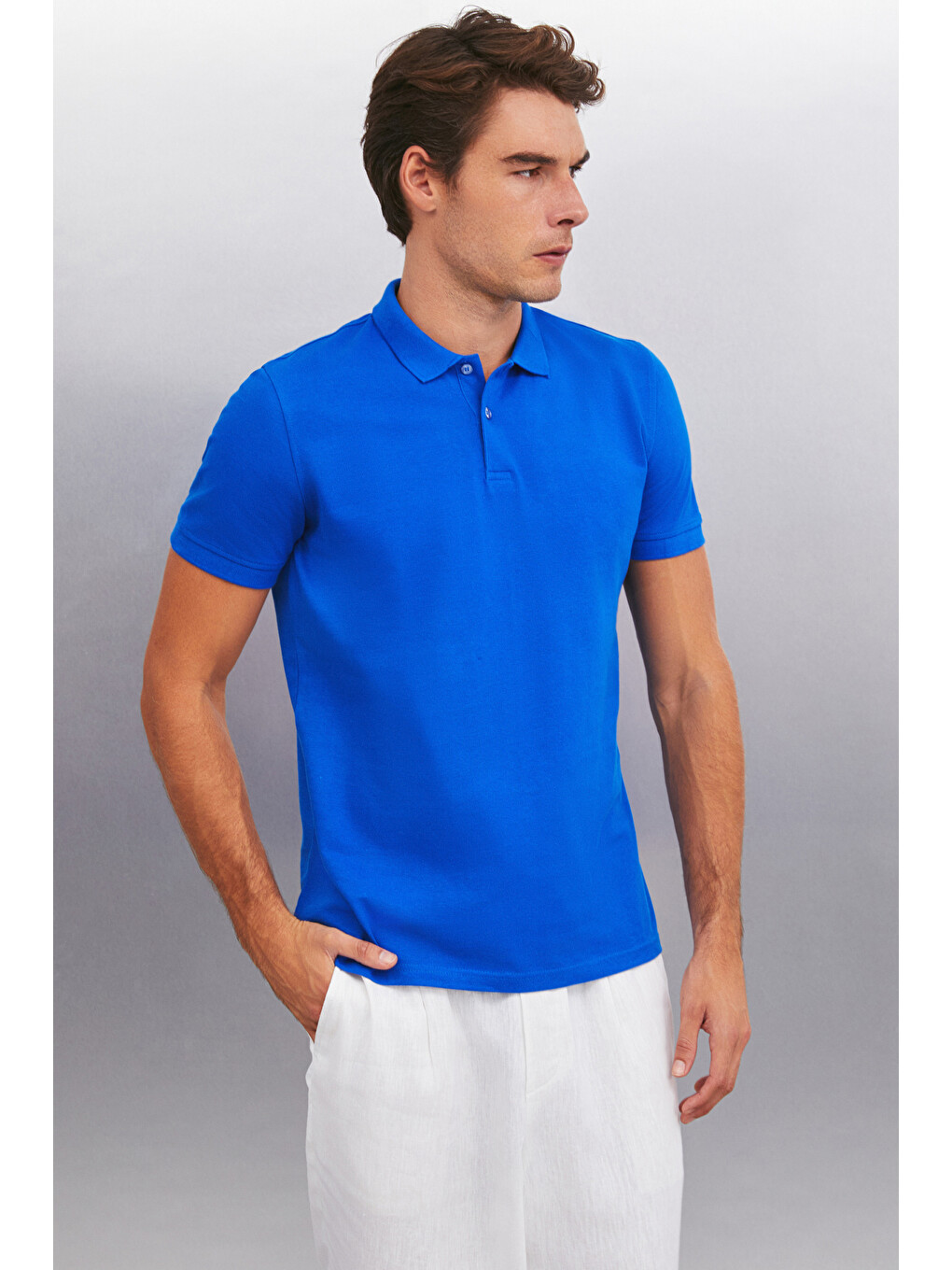 Mavi MARTEN Erkek %100 Pamuk Kısa Kollu Regular Fit SAKS Polo Yaka T-shirt-2