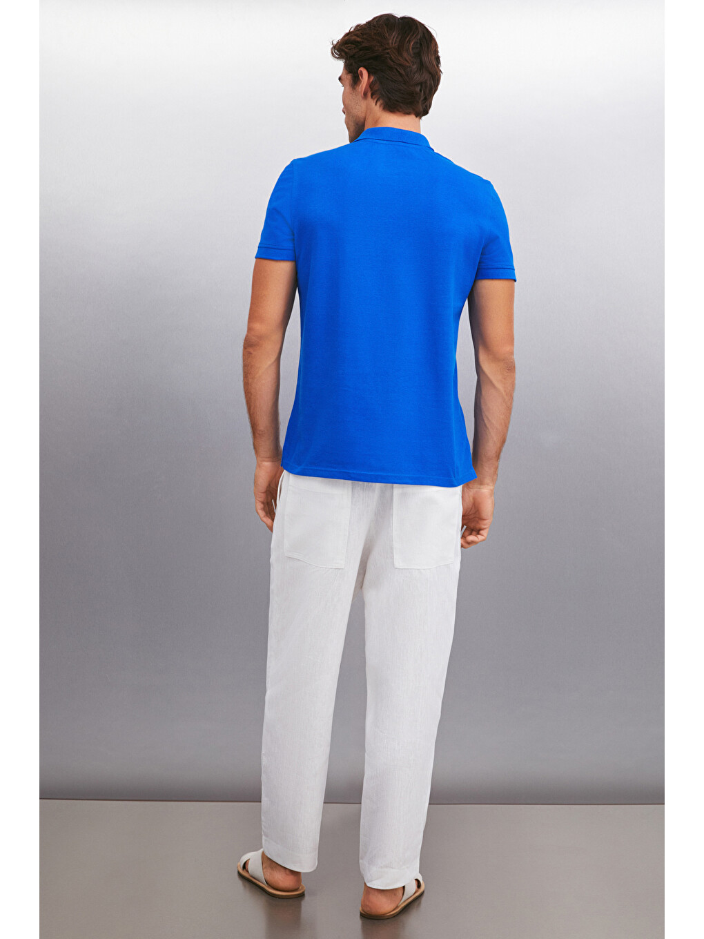 Mavi MARTEN Erkek %100 Pamuk Kısa Kollu Regular Fit SAKS Polo Yaka T-shirt-5
