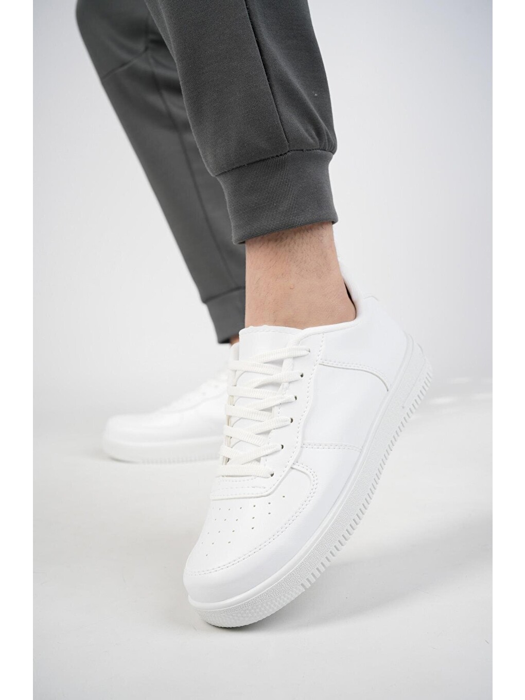 Beyaz Svt01 Unisex Sneaker Ayakkabı-4