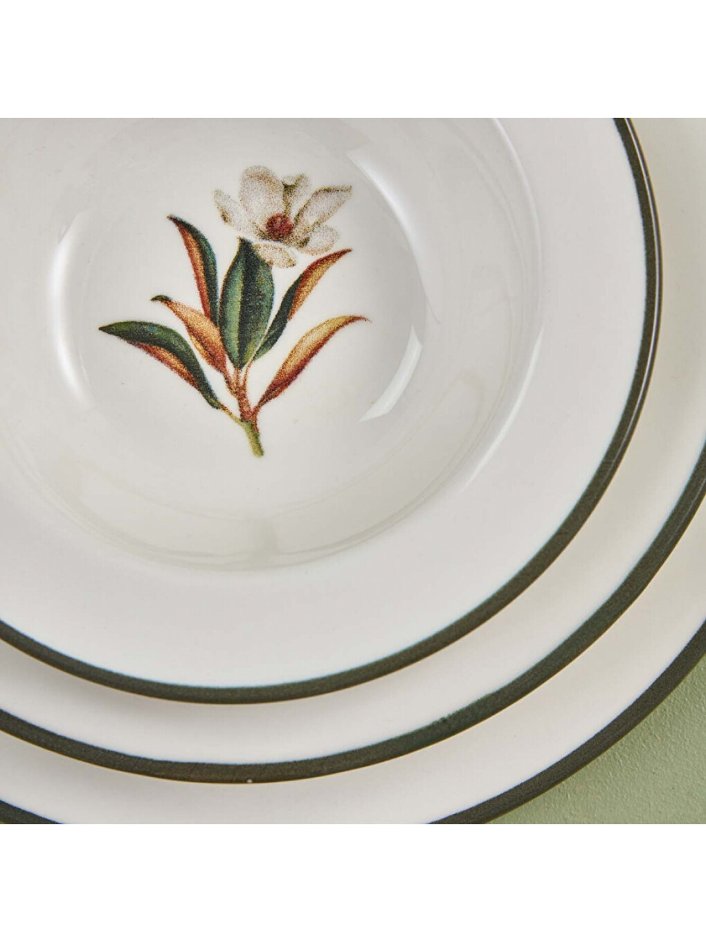 Karışık Garden Stoneware 12 Parça 4 Kişilik Yemek Takımı Mix-10
