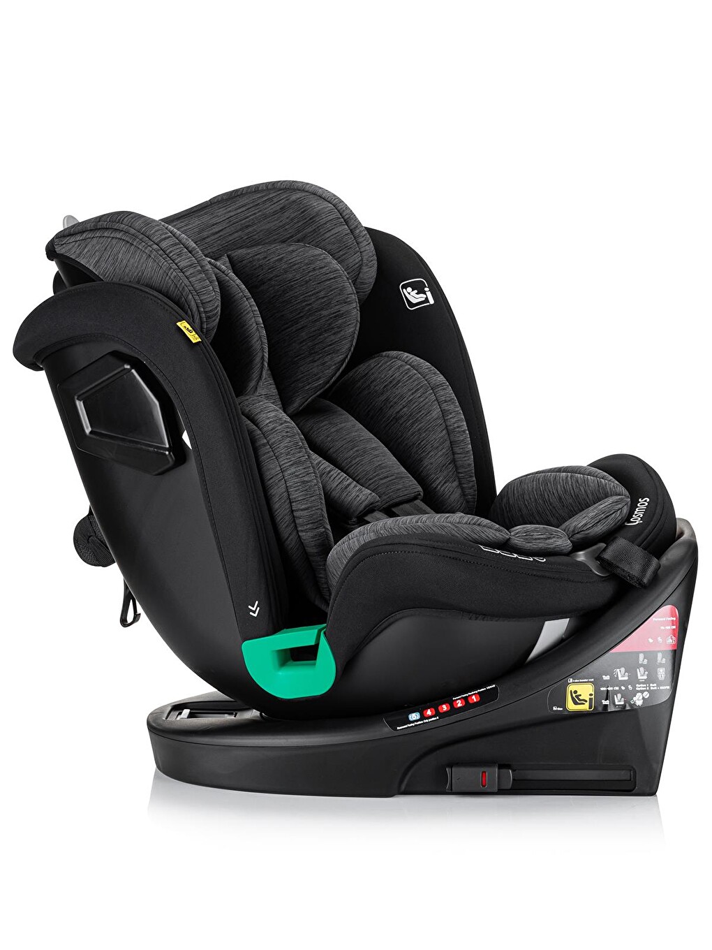 Cosmos I-size Oto Koltuğu 0-36 Kg 360° - Siyah-4