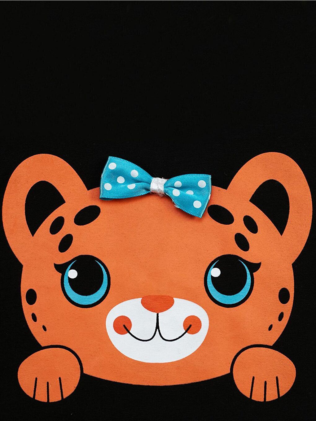 Karışık Küçük Leopar Kız Eşofman Altı Takım-4