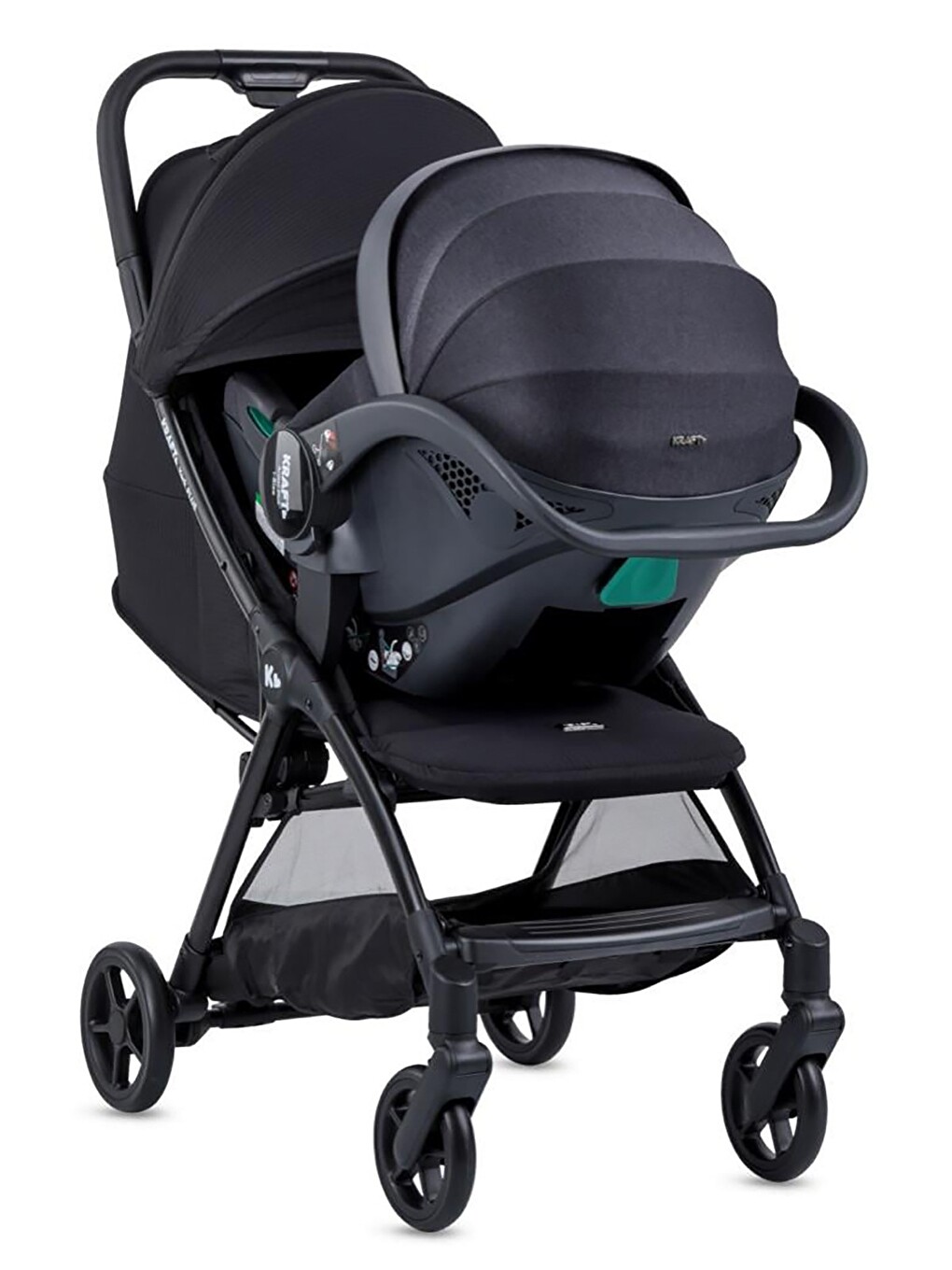 York Plus Travel Sistem Bebek Arabası - Siyah-1