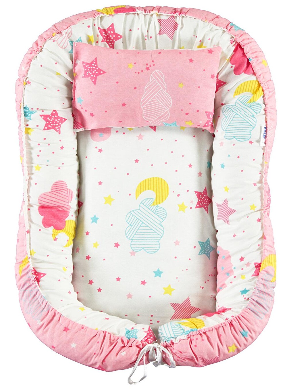 Büyük Baby Nest - Pembe-4