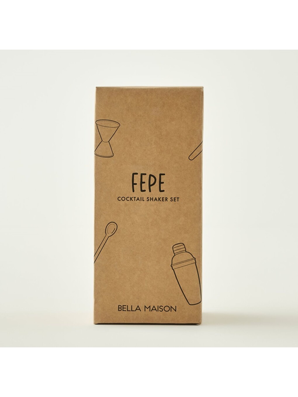 Gri Fepe Shaker Seti Silver-12