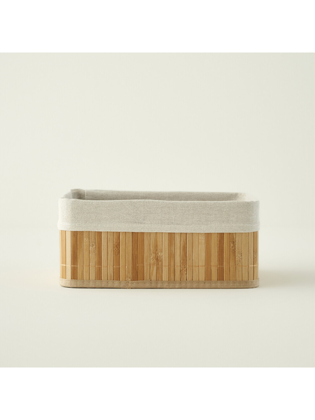 Bej Bres Bambu Düzenleyici Kutu Naturel (31x22x13 cm)-1