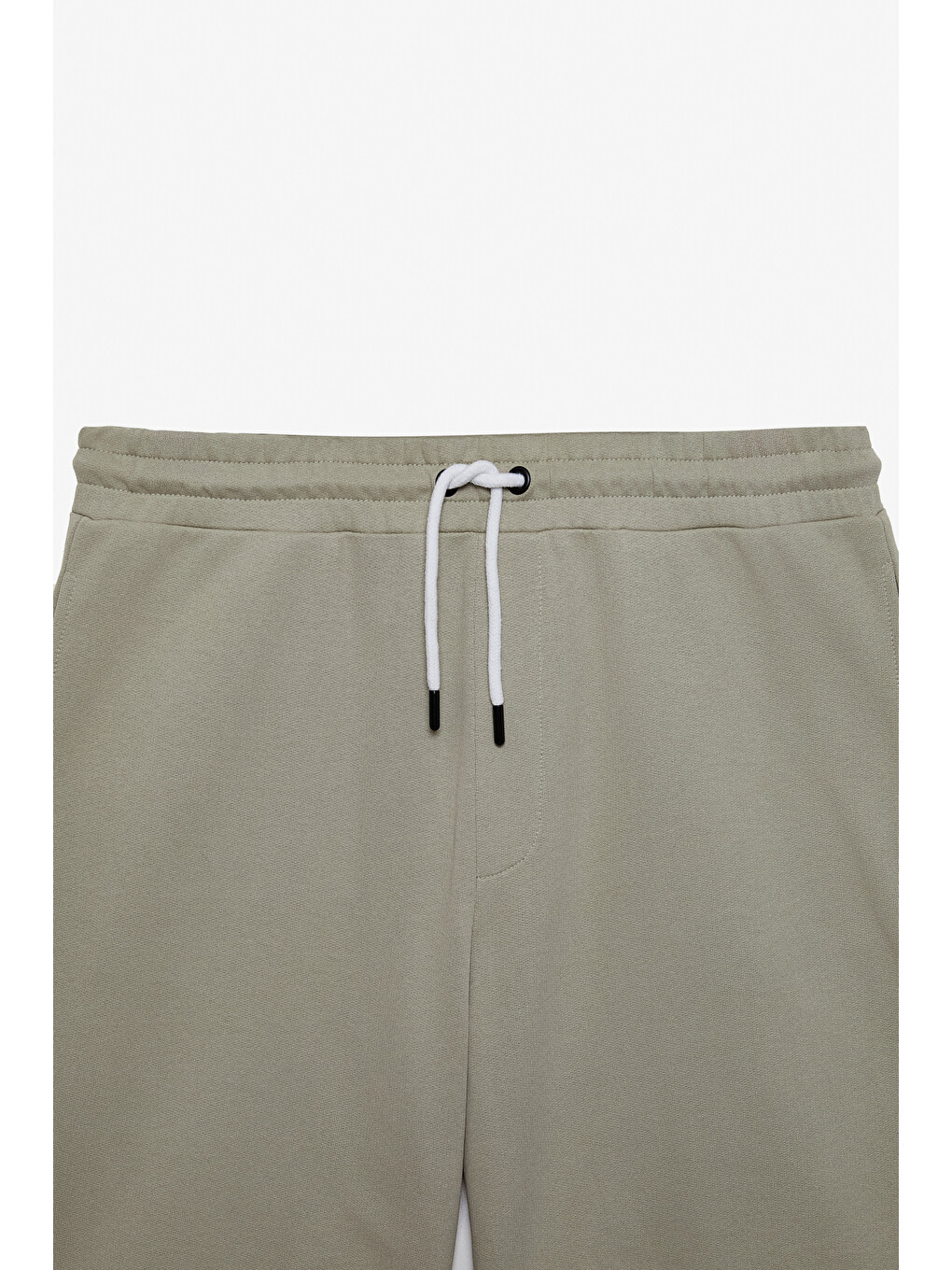 Erkek Comfort Fit Açık Haki Şort | Bermuda-1