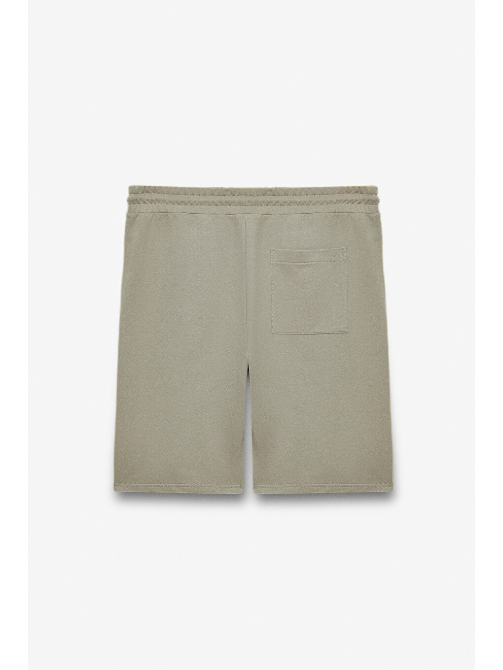 Erkek Comfort Fit Açık Haki Şort | Bermuda-2