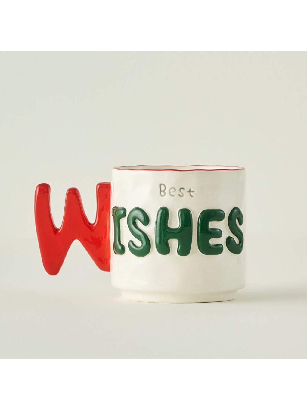 Karışık Wishes Yılbaşı Stoneware Kupa (360 cc)-1