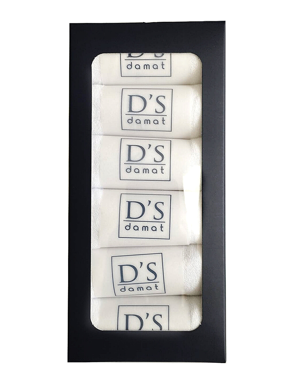 Erkek Bambu 6lı Babet Çorap Beyaz-2