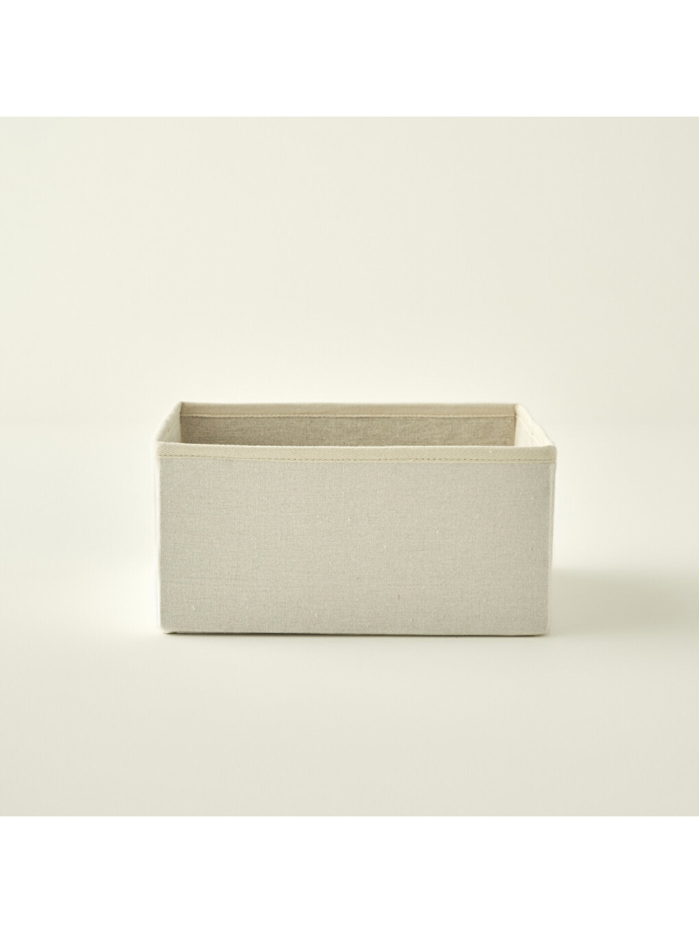 Bej Ella Katlanabilir Organizer Sepet Naturel (28x28x13 cm)-9