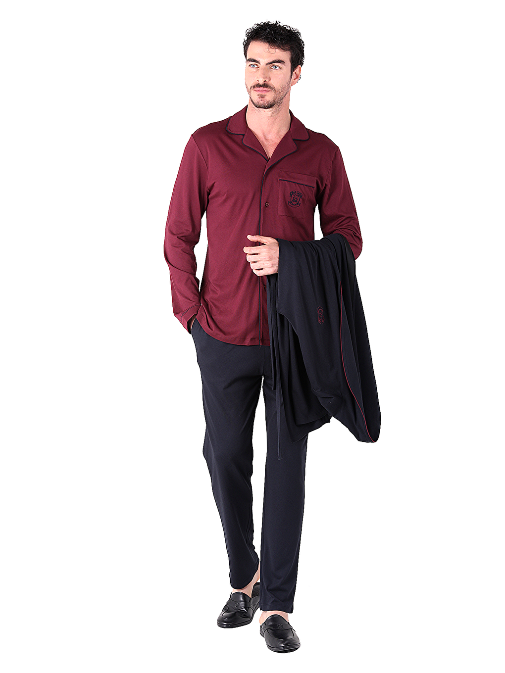 Rob Takımı 3lü Set Bordo-2