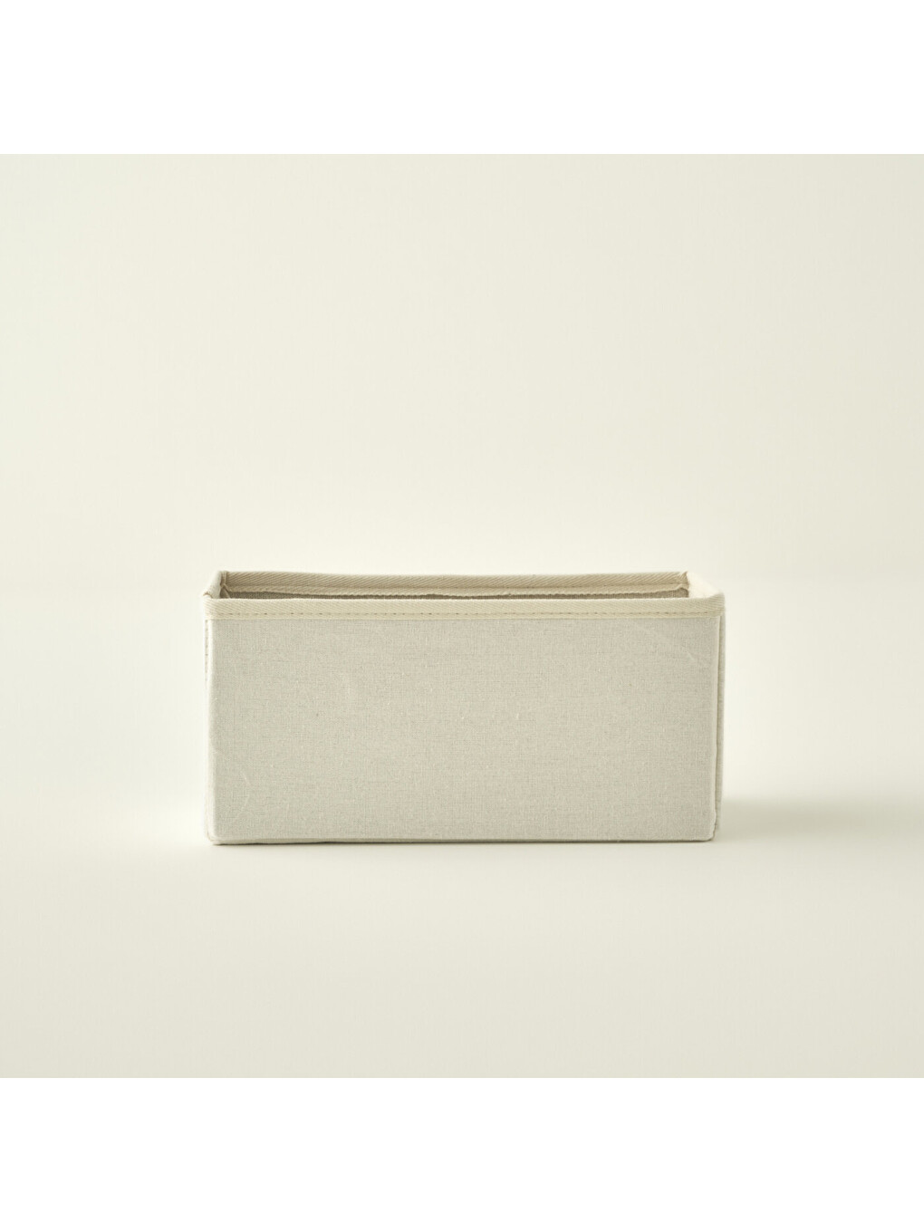 Bej Ella Katlanabilir Organizer Sepet Naturel (28x13x13 cm)-9
