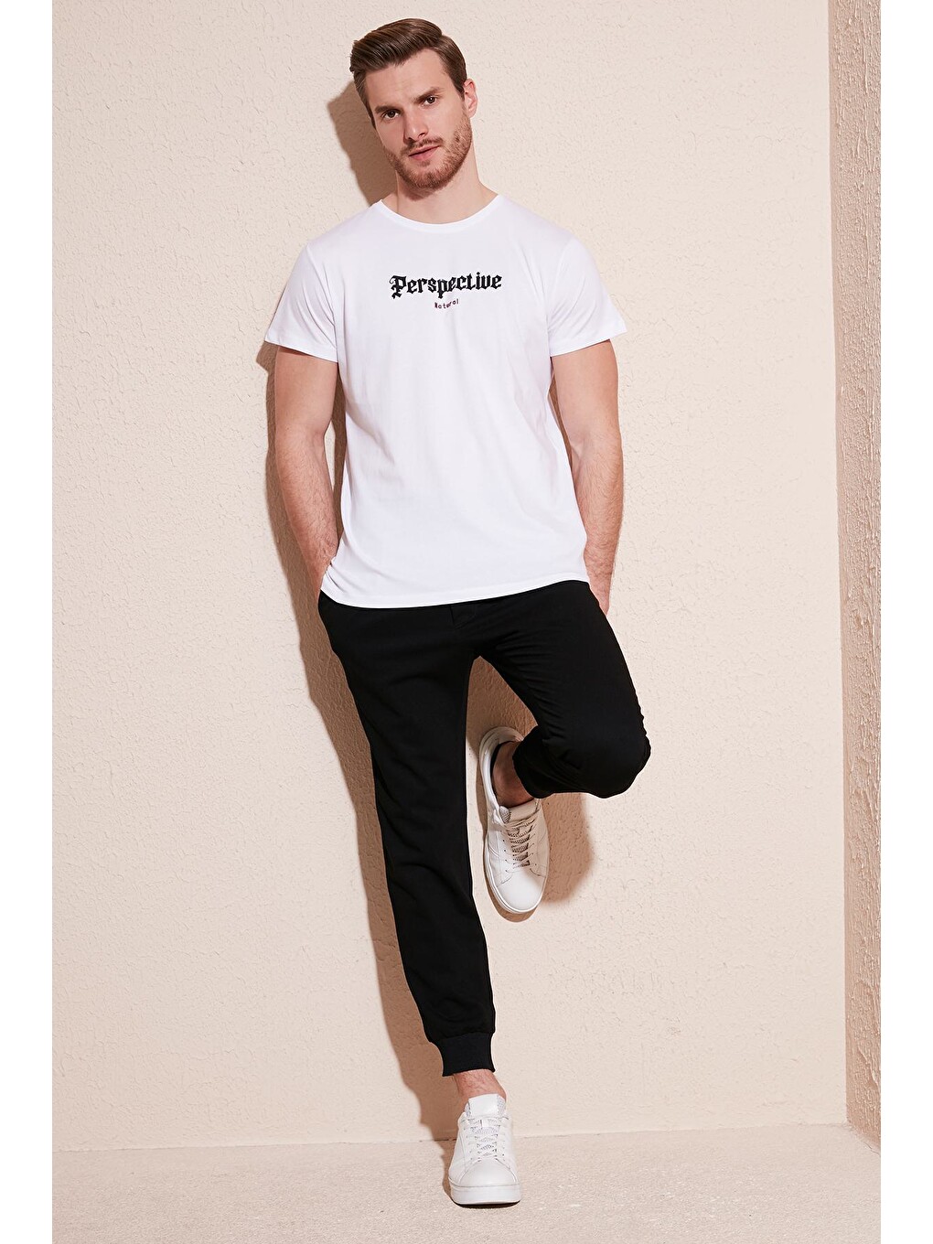 Mavi Pamuklu Baskılı 3'lü Paket T Shirt 541s3-1
