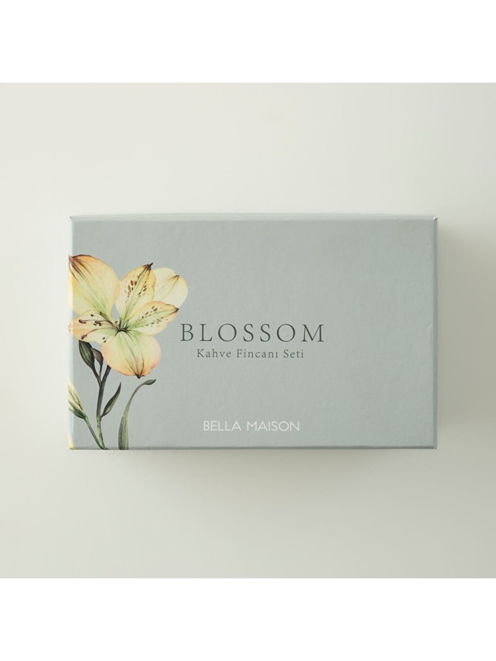 Blossom Porselen 2'li Kahve Fincanı Seti Yeşil (90 Cc)-5