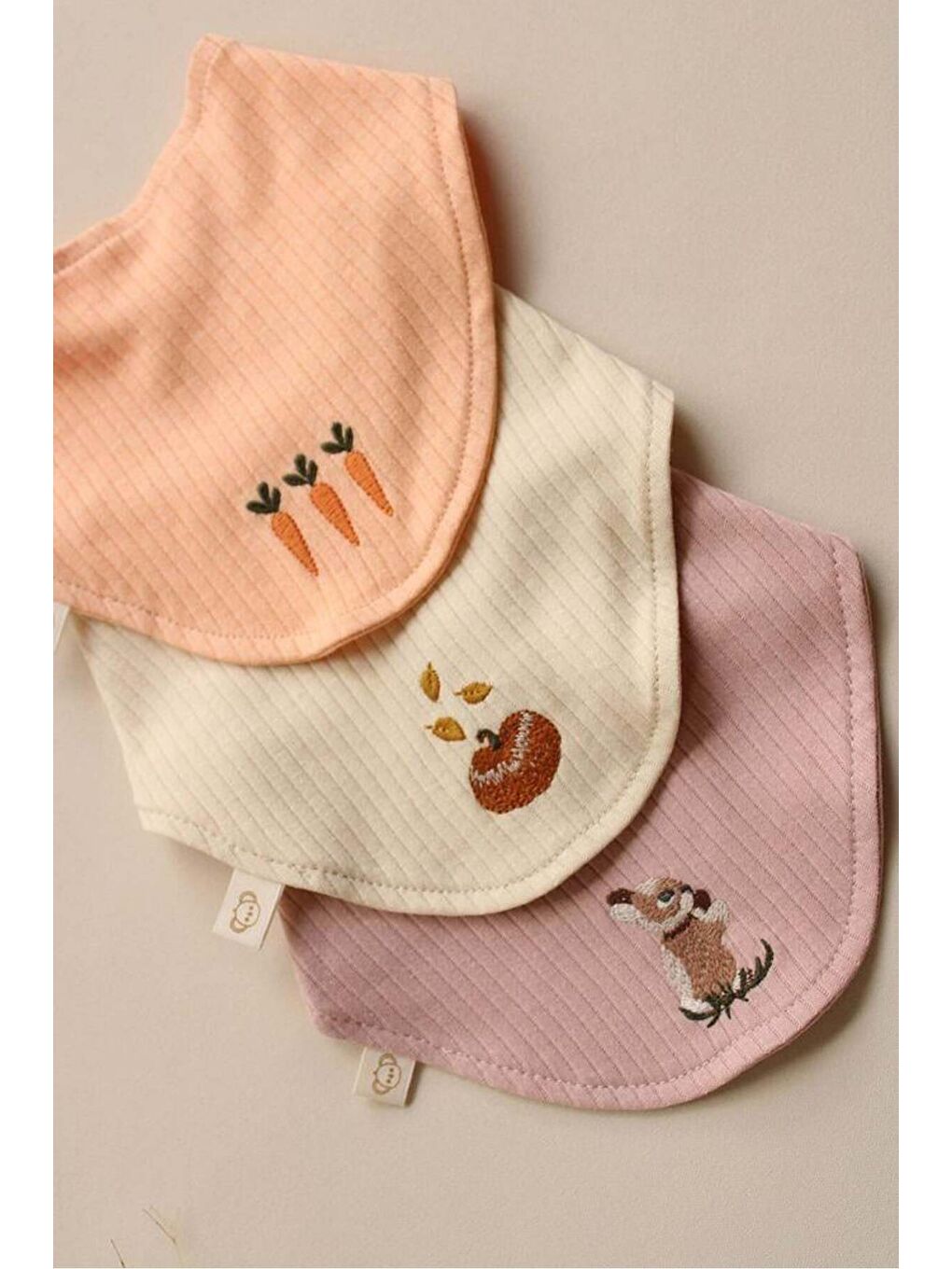 3lü Nakışlı Fular Önlük Model 4-6