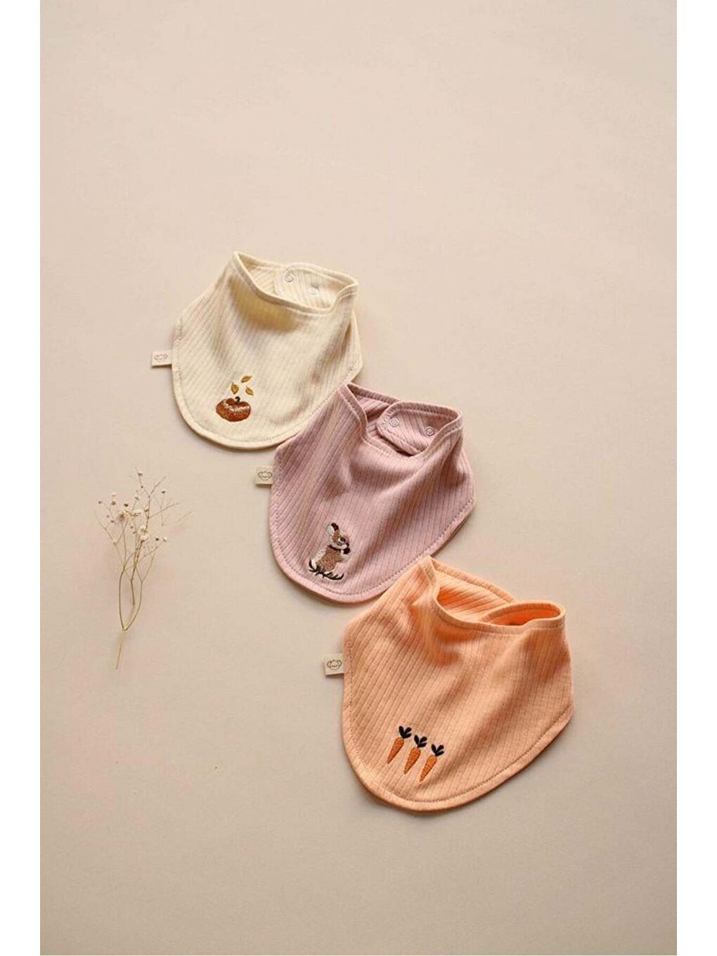 3lü Nakışlı Fular Önlük Model 4-7