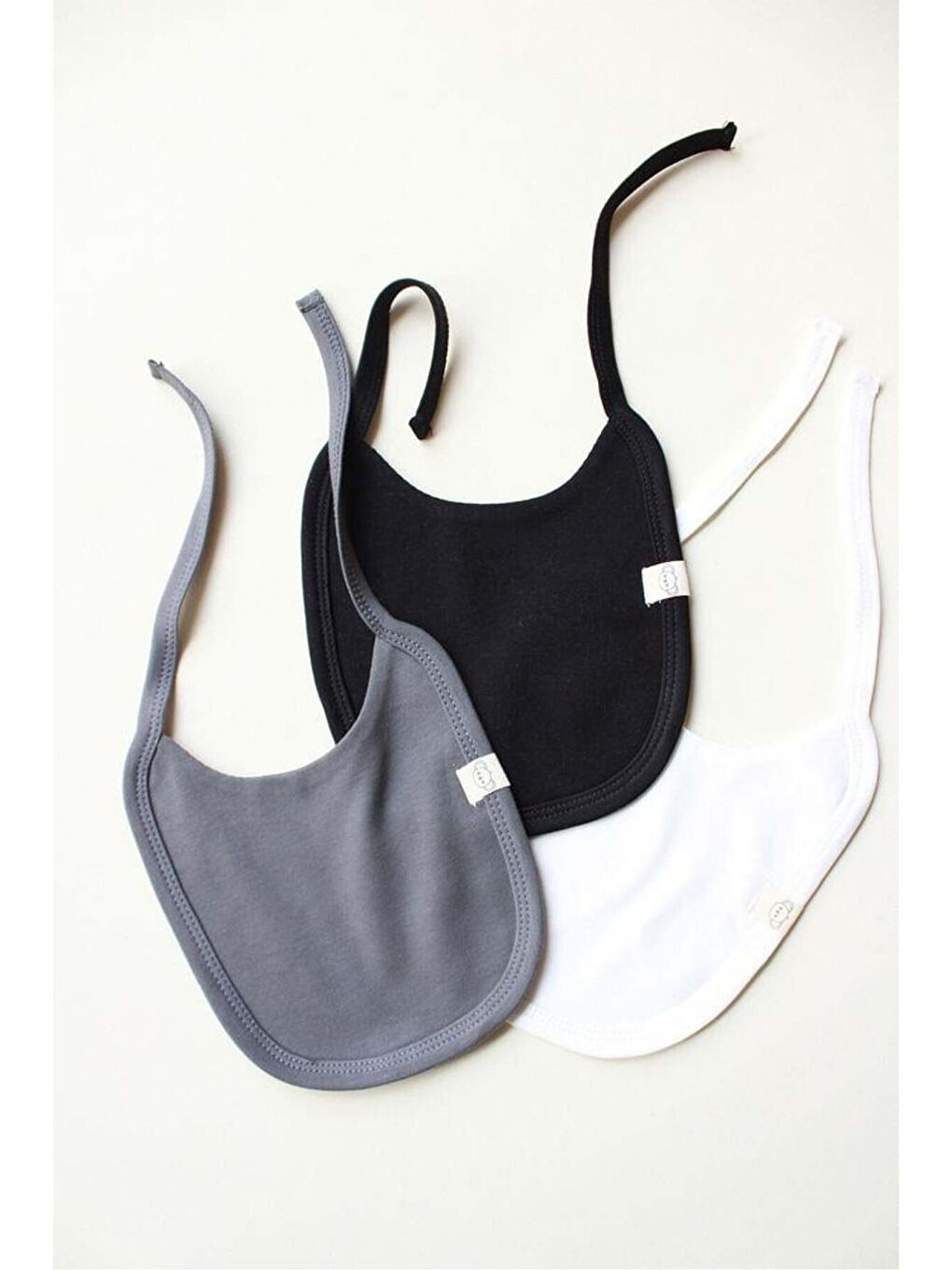 3lü Biyeli Bebek Önlüğü 0-3 Ay Model 7-3