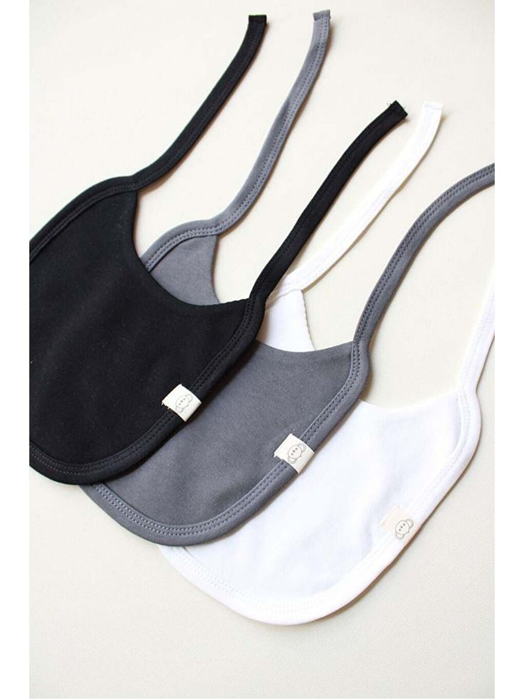 3lü Biyeli Bebek Önlüğü 0-3 Ay Model 7-6