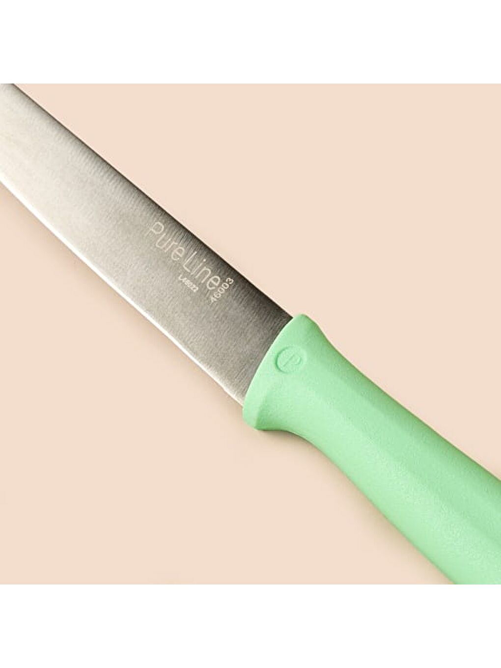 Mavi Düz Sebze Bıçağı - Yeşil - 12 cm-4