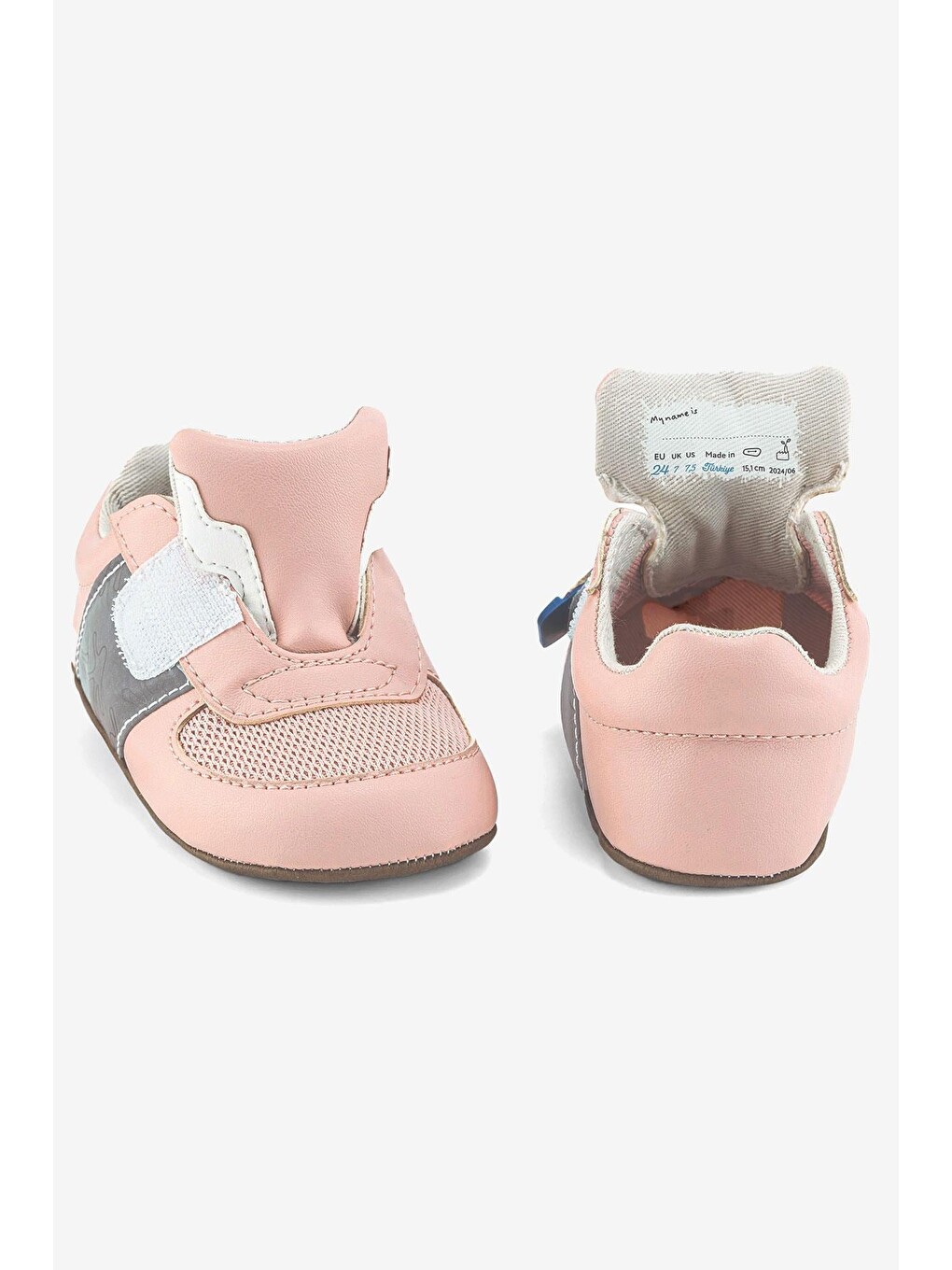 Smart Walker First Prime Havalı Pembe Barefoot İlk Adım Bebek Ayakkabı-3